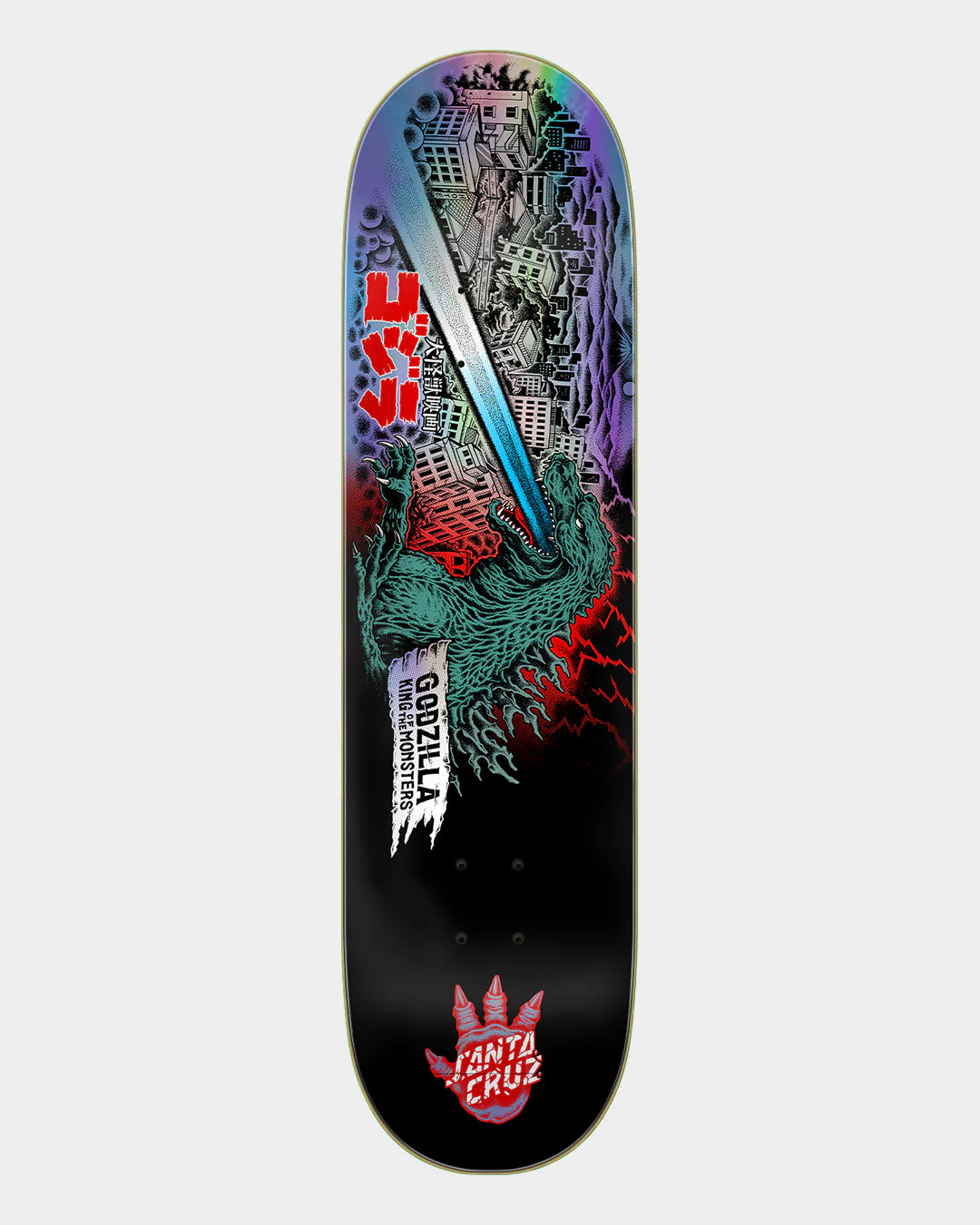 Godzilla O'Brien Reaper 8.25in X 31.80in Santa Cruz Decks