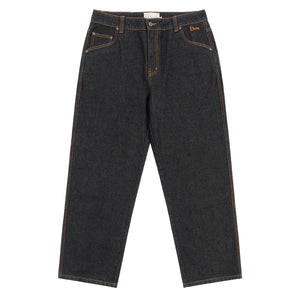 Dime Classic Relaxed Denim Pants - Black Washed