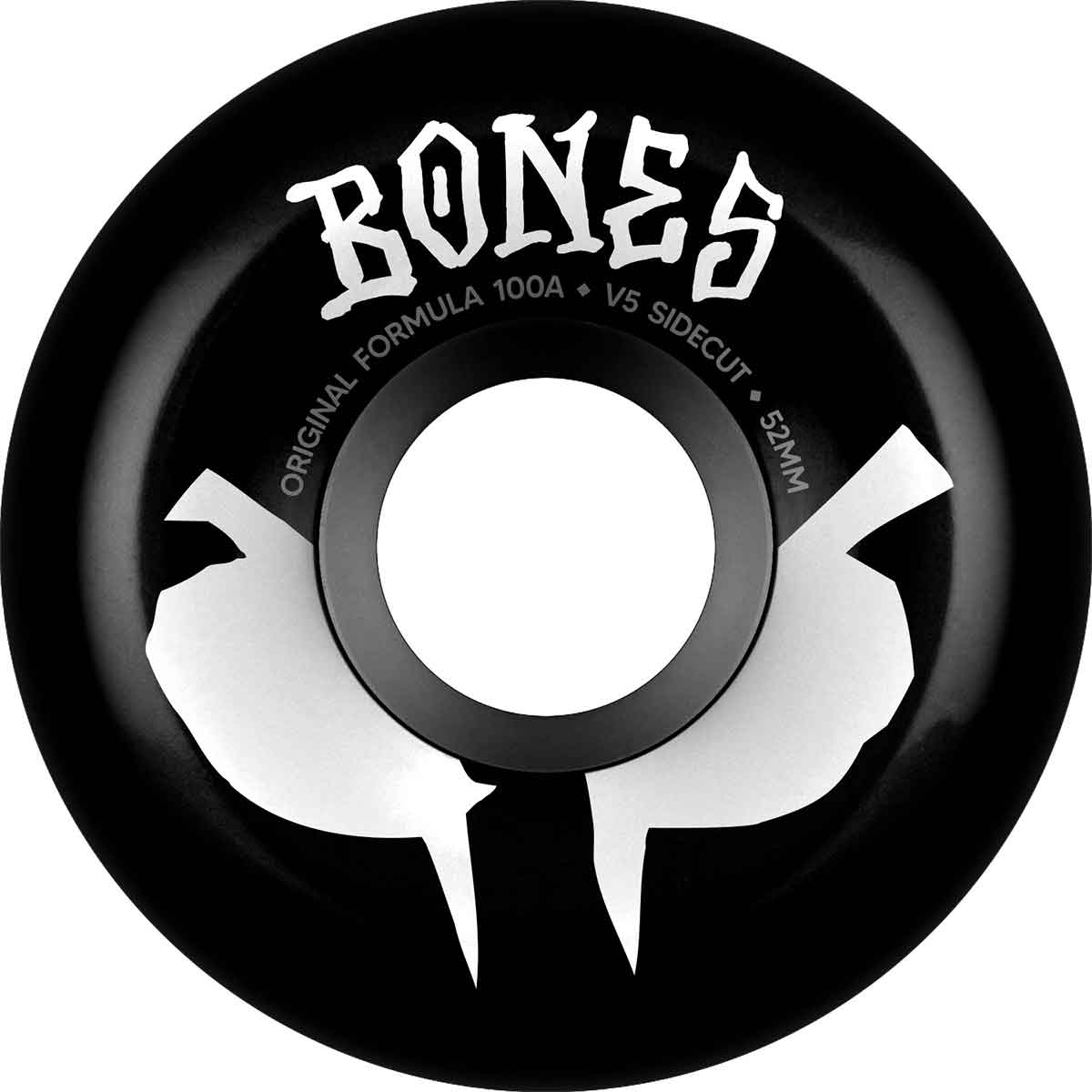 Bones Original Formula Black V5 Sidecuts 100A  - (52mm)