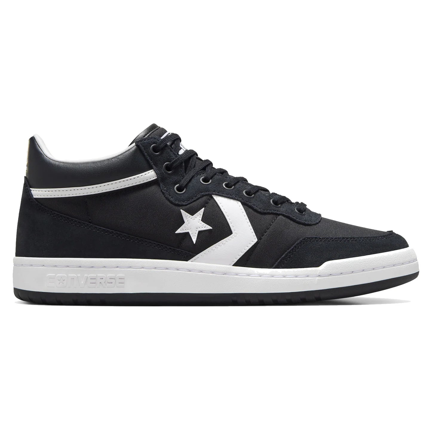 Converse Fastbreak Pro Mid - (Black/White/Black)