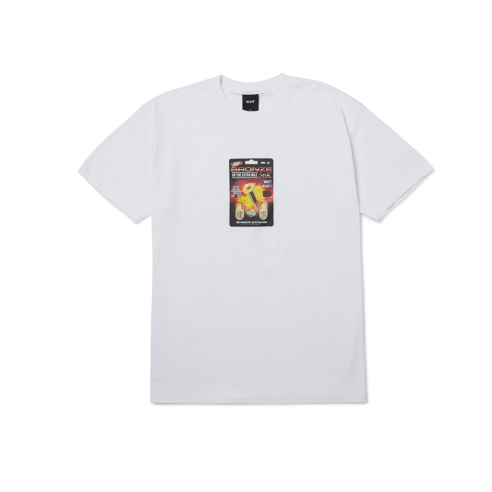 HUF X Bronze56k "Enhanced" S/S Tee - (White)