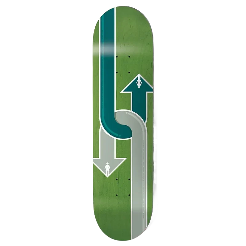 Girl Gass Dual Directional Twin Tip Deck- (8.0/ 8.25)