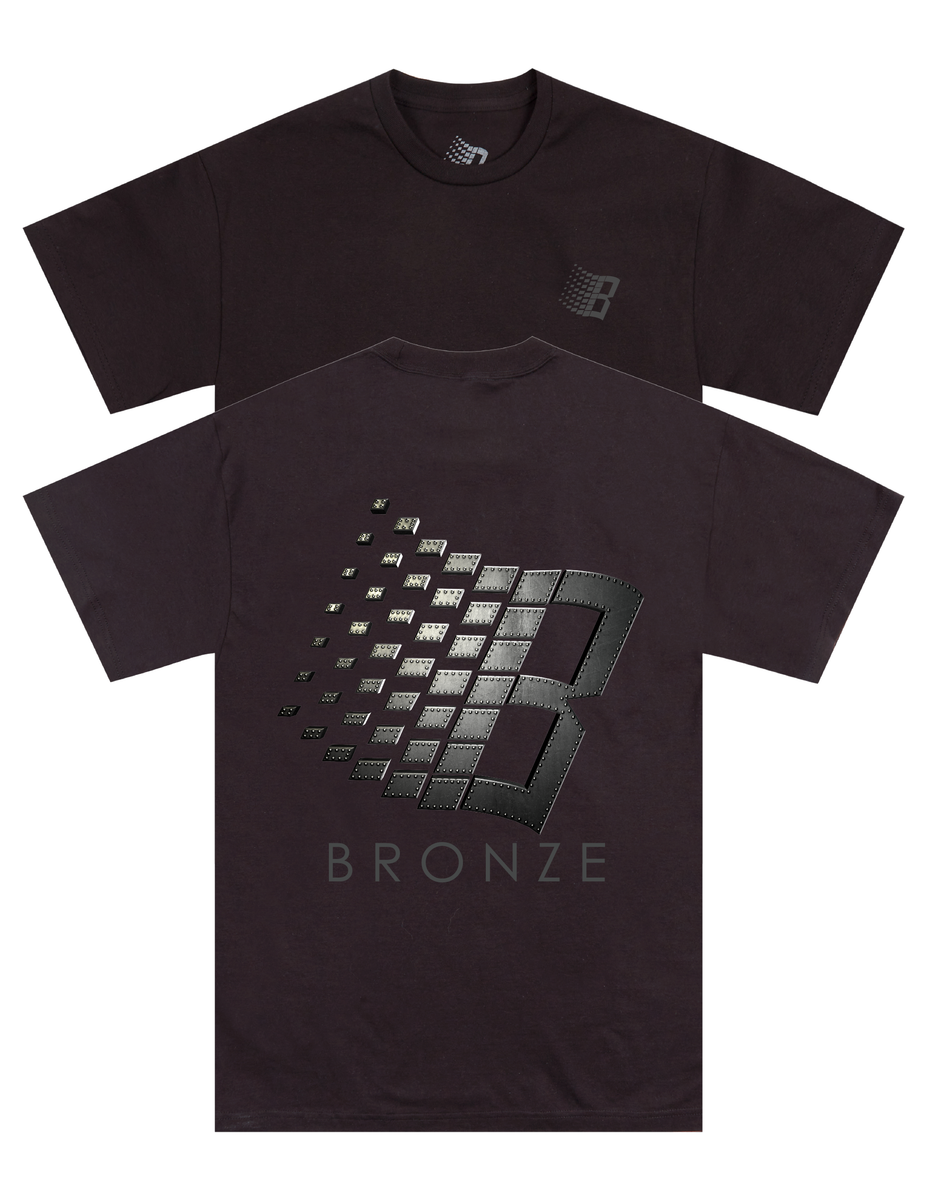 Bronze 56k Bolted B Logo T-Shirt - Black