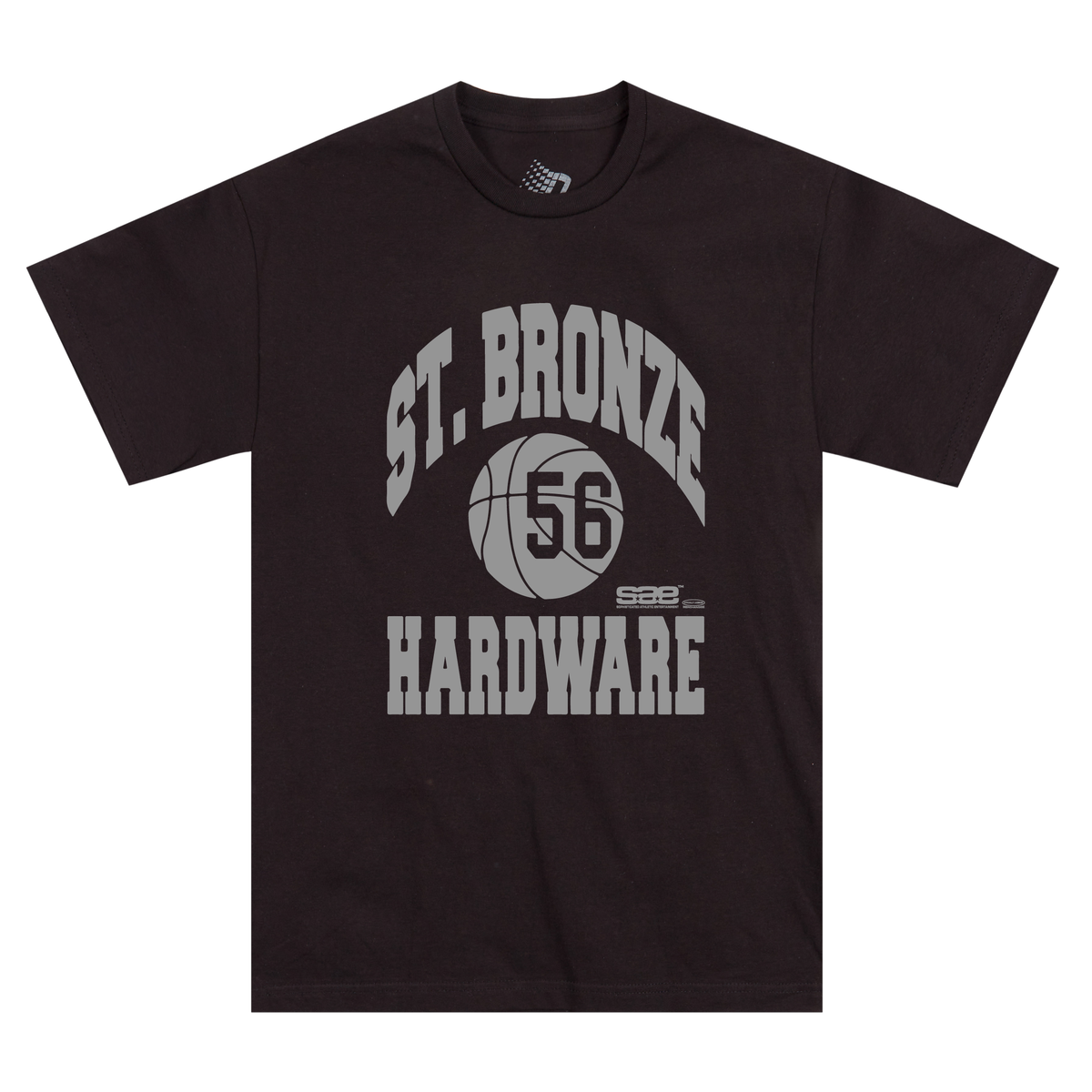 Bronze 56k ST. Bronze T-Shirt - Black