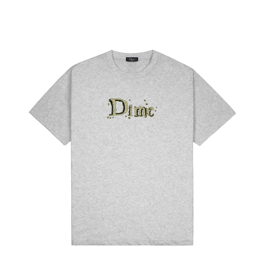 Dime Classic Stone T-Shirt- Heather Grey