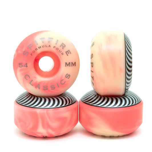 Spitfire F4 Classic Assorted Wheels (Natural/Pink) - (54mm)